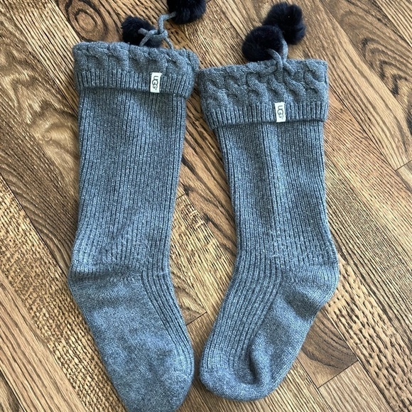 Ugg pom pom rain boot socks - Picture 3 of 4